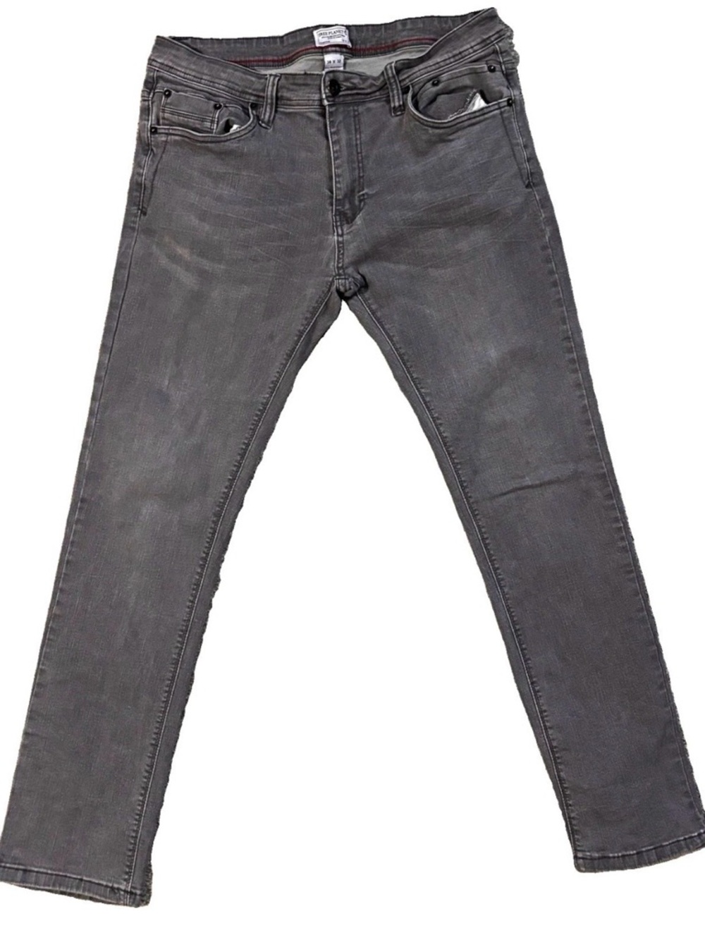 Free Planet Men's Skinny Jeans in Gray